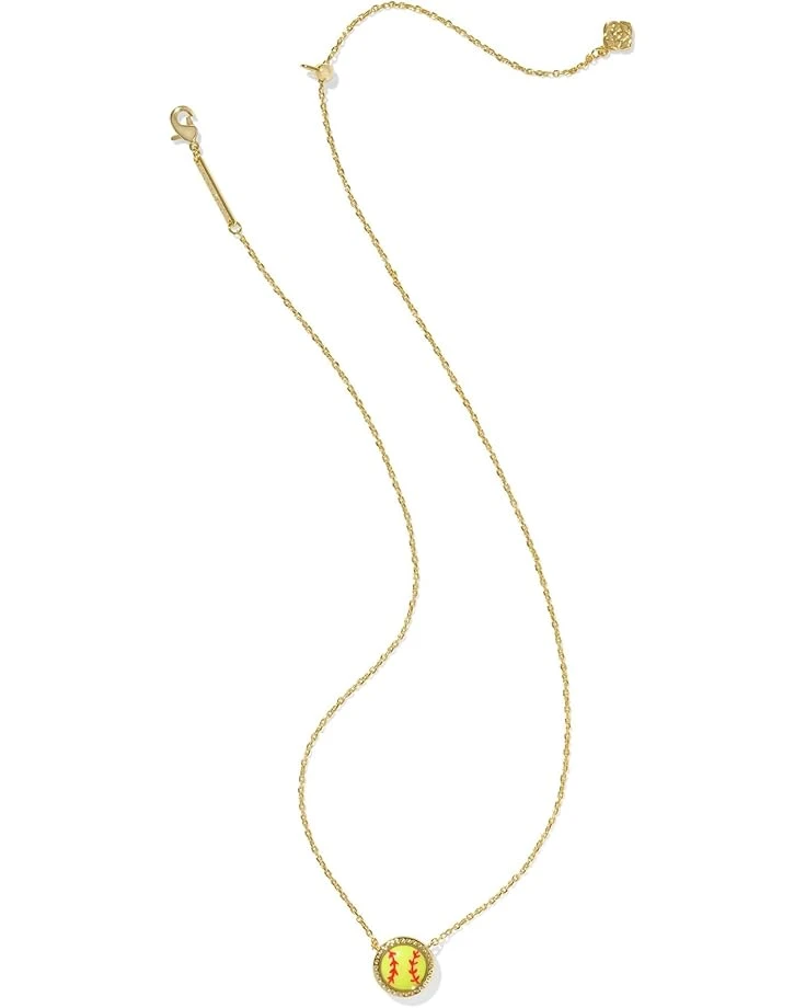 Kendra Scott Softball Short Pendant Necklace | Necklaces 4 Kendra Scott Softball Short Pendant Necklace | Necklaces - Image 2