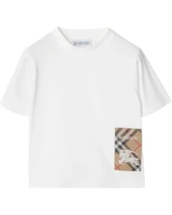 Burberry Kids Cedar EKD Label T-Shirt (Infant/Toddler) | Shirts & Tops -Daily Wear Shop 51IeBkaKPUL. AC SR736920