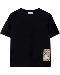 Burberry Kids Cedar EKD Label T-Shirt (Infant/Toddler) | Shirts & Tops