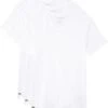Lacoste 100% Cotton Slim Fit V-neck T-shirt 3-pack | Shirts & Tops -Daily Wear Shop 51URO1228L. AC SR736920
