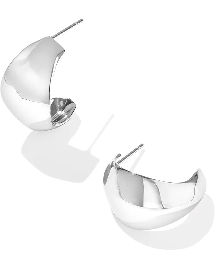 Kendra Scott Krista Metal Hoop Earrings 4 Kendra Scott Krista Metal Hoop Earrings - Image 2