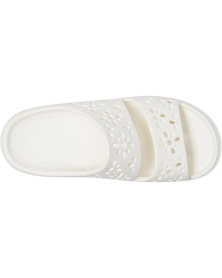 Crocs Classic Sandals 2.0 with Floral Cutout Design 4 Crocs Classic Sandals 2.0 with Floral Cutout Design - Image 2