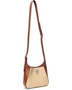 Lauren Ralph Lauren Raffia Small Tanner Shoulder Bag | Handbags