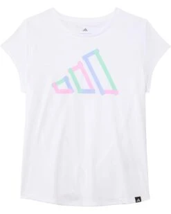 adidas Kids Cap Sleeve Poly Tee (Big Kid) | Shirts & Tops -Daily Wear Shop 51wMgG4NX3L. AC SR736920