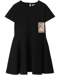 Burberry Kids Riley EKD Label Dress (Toddler/Little Kid/Big Kid) | Dresses