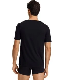 Hanro Clean Cut Short Sleeve V-neck Shirt | Shirts & Tops 7 Hanro Clean Cut Short Sleeve V-neck Shirt | Shirts & Tops -Daily Wear Shop 61 ejdXyysL. AC SR736920