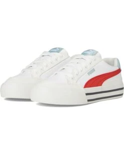 PUMA Kids Court Classic Vulc (Big Kid) | Sneakers & Athletic Shoes -Daily Wear Shop 611SmBZSYtL. AC SR736920