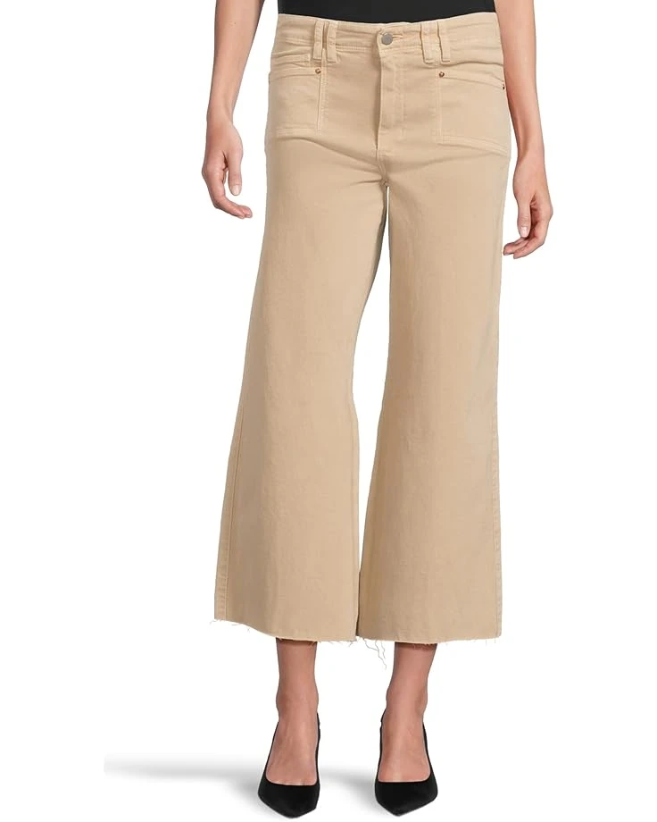 Paige Anessa With Set in Pockets And Raw Hem in Vintage Soft Sand | Jeans 3 Paige Anessa With Set in Pockets And Raw Hem in Vintage Soft Sand | Jeans