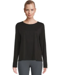 Eileen Fisher Round Neck Long Sleeve Tee | Shirts & Tops