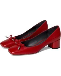 Franco Sarto Natalia Square Toe Block Heel Pumps with Bow | Heels -Daily Wear Shop 612LP23urfL. AC SR736920