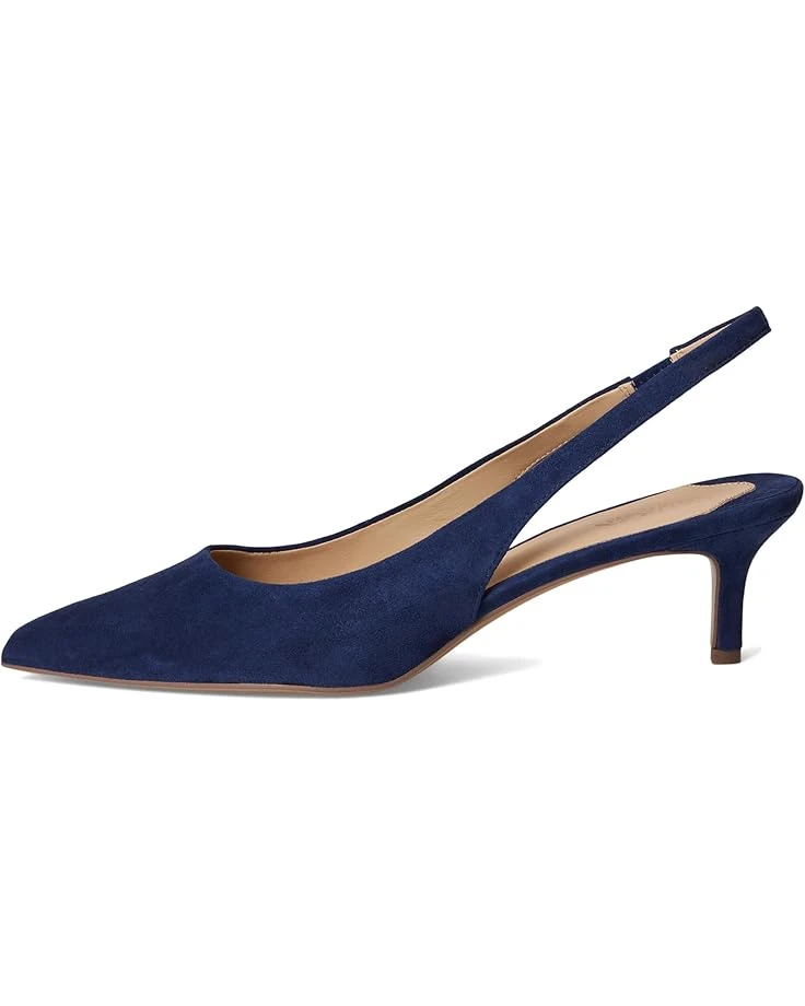 Lauren Ralph Lauren Lolah Ii Suede Slingback Pumps | Heels 6 Lauren Ralph Lauren Lolah Ii Suede Slingback Pumps | Heels - Image 4