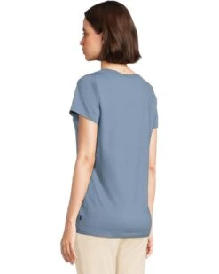 L.L.Bean Soft Stretch Supima Scoop Neck Short-Sleeve Tee | Shirts & Tops -Daily Wear Shop 613rVD CHL. AC SR736920
