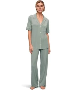 Eberjey Gisele Short Sleeve Pant Pj Set | Sleepwear -Daily Wear Shop 614Gv95TUdL. AC SR736920