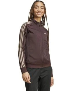 adidas Primegreen Essentials Warm-Up Slim 3-Stripes Track Jacket | Coats & Outerwear -Daily Wear Shop 6153nPLRHrL. AC SR736920