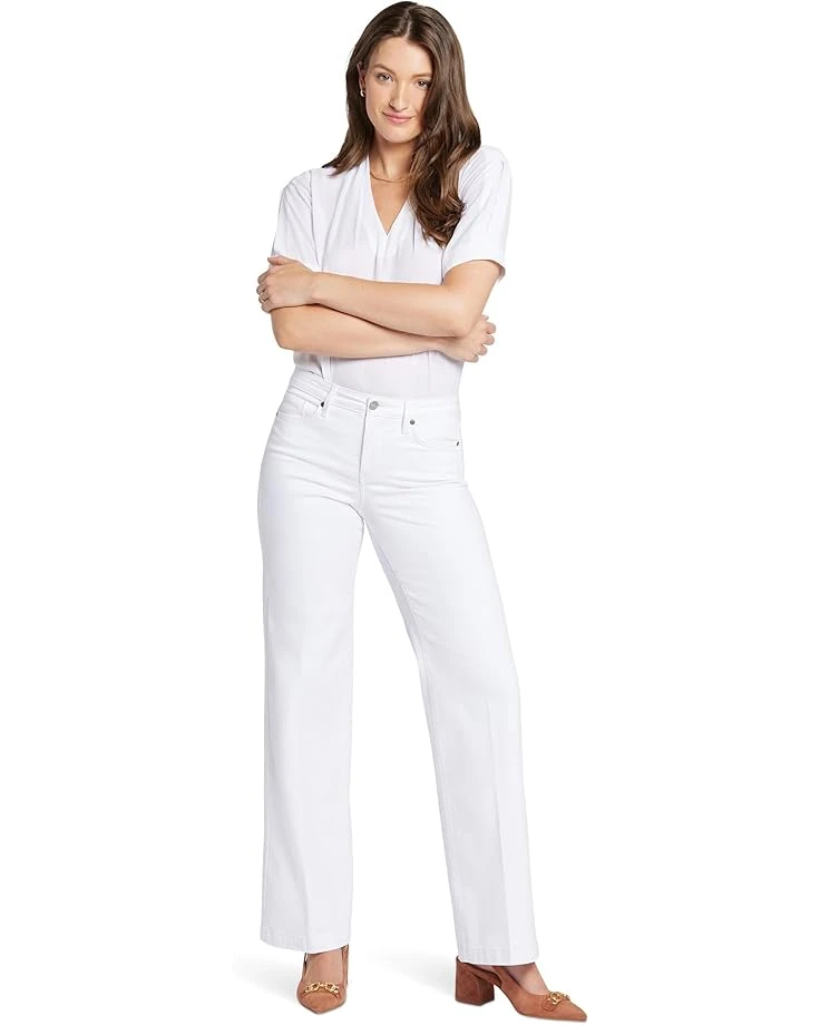 NYDJ Teresa Wide Leg Jeans in Optic White 3 NYDJ Teresa Wide Leg Jeans in Optic White