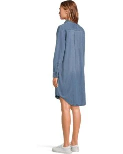 L.L.Bean Heritage Washed Denim Shirt Dress | Dresses -Daily Wear Shop 615I2LZaOVL. AC SR736920