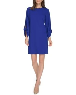 Calvin Klein Scuba Crepe Keyhole Sleeve | Dresses 9 Calvin Klein Scuba Crepe Keyhole Sleeve | Dresses -Daily Wear Shop 616y0PGx6qL. AC SR736920