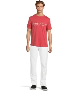 Armani Exchange Milano/Ny Logo Tee | Shirts & Tops -Daily Wear Shop 617AyUU9GfL. AC SR736920