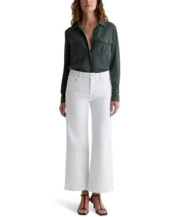 AG Jeans Saige Mid-Rise Wide Leg Jeans in Gallery White 13 AG Jeans Saige Mid-Rise Wide Leg Jeans in Gallery White -Daily Wear Shop 617RGGjEerL. AC SR736920