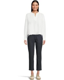 Eileen Fisher Petite High Waisted Slim Ankle Pants -Daily Wear Shop 618A3LXKCgL. AC SR736920