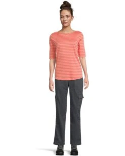 L.L.Bean Pima Cotton Tee Boatneck Elbow Sleeve Stripe | Shirts & Tops 14 L.L.Bean Pima Cotton Tee Boatneck Elbow Sleeve Stripe | Shirts & Tops -Daily Wear Shop 618xvvRVUrL. AC SR736920