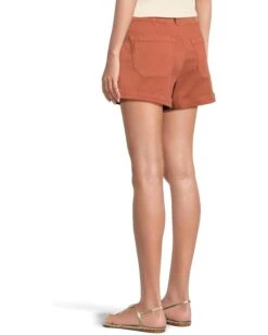 Paige Brooklyn Shorts With Cuff in Vintage Clay Sunset 9 Paige Brooklyn Shorts With Cuff in Vintage Clay Sunset -Daily Wear Shop 619iouUIhFL. AC SR736920