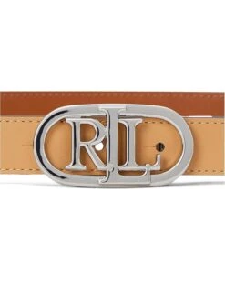 Lauren Ralph Lauren Oval-logo Reversible Leather Skinny Belt | Belts -Daily Wear Shop 619olFT9L. AC SR736920