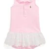 Polo Ralph Lauren Kids Eyelet-Skirt Knit Oxford Dress & Bloomer (Infant) | Dresses -Daily Wear Shop 619uxr G46L. AC SR736920