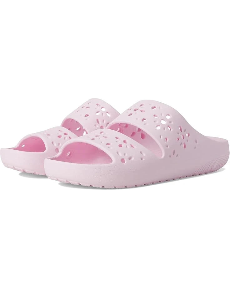 Crocs Classic Sandals 2.0 with Floral Cutout Design 11 Crocs Classic Sandals 2.0 with Floral Cutout Design - Image 9
