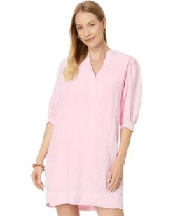 Lilly Pulitzer Mialeigh Elbow Sleeve Linen | Dresses -Daily Wear Shop 61DRT1xNPlL. AC SR736920