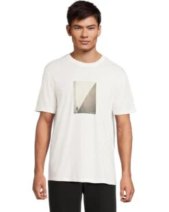 Armani Exchange Cotton Graphic Tee | Shirts & Tops