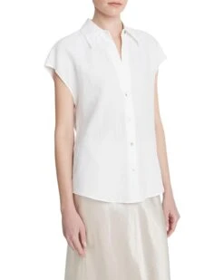 Vince Cap Sleeve Button Down Blouse | Shirts & Tops 11 Vince Cap Sleeve Button Down Blouse | Shirts & Tops -Daily Wear Shop 61EGGnk71KL. AC SR736920