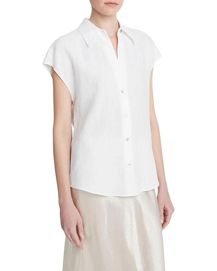 Vince Cap Sleeve Button Down Blouse | Shirts & Tops 7 Vince Cap Sleeve Button Down Blouse | Shirts & Tops - Image 5