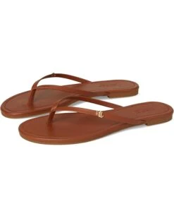 Lauren Ralph Lauren Raquel Leather Flip-flops | Sandals -Daily Wear Shop 61EJdPlWFkL. AC SR736920