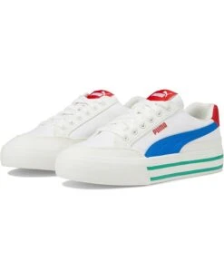 PUMA Kids Court Classic Vulc (Big Kid) | Sneakers & Athletic Shoes