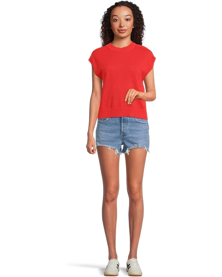 Lilla P Short Sleeve Crewneck Sweater | Sweaters 7 Lilla P Short Sleeve Crewneck Sweater | Sweaters - Image 5