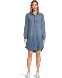 L.L.Bean Heritage Washed Denim Shirt Dress | Dresses