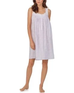 Eileen West Cotton Woven Sleeveless Chemise | Sleepwear -Daily Wear Shop 61IzOFC4FGL. AC SR736920