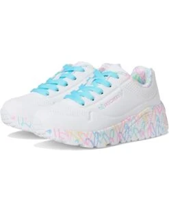 SKECHERS KIDS Uno Lite - Lovely Luv 314976L (Little Kid/Big Kid) | Sneakers & Athletic Shoes -Daily Wear Shop 61L5pe R3L. AC SR736920