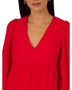 Adrianna Papell Trapeze Solid Dress | Dresses -Daily Wear Shop 61LW7vmP8QL. AC SR736920