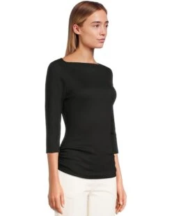 Michael Stars Asha 3/4 Sleeve Straight Neck Top | Shirts & Tops -Daily Wear Shop 61LijkDNttL. AC SR736920