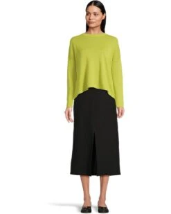 Eileen Fisher Petite Skirt With Front Slit | Skirts -Daily Wear Shop 61MOpSbIEaL. AC SR736920