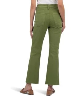 KUT from the Kloth Kelsey High-Rise Fab AB Ankle Flare With Raw Hem | Jeans -Daily Wear Shop 61Mb54J6s4L. AC SR736920