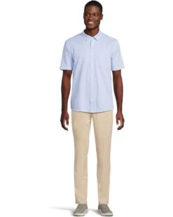 Johnston & Murphy Short Sleeve XC Flex Birdseye Flower Print Button Front Shirt | Shirts & Tops -Daily Wear Shop 61NTeiXzCuL. AC SR736920