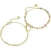 Kendra Scott Mini Elisa Abbie Set Of 2 Delicate Chain Bracelets 2 Kendra Scott Mini Elisa Abbie Set Of 2 Delicate Chain Bracelets -Daily Wear Shop 61OHWqOtY5L. AC SR736920