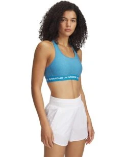 Under Armour Cross-Back Mid Heather Bra | Underwear & Intimates -Daily Wear Shop 61OzjjqIpoL. AC SR736920