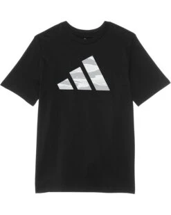 adidas Kids Tiger Camo Logo Tee (Big Kids) | Shirts & Tops