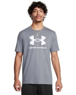 Under Armour Sportstyle Logo Short Sleeve T-Shirt | Shirts & Tops -Daily Wear Shop 61QVGph9WnL. AC SR736920