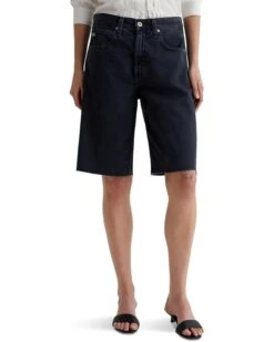 AG Jeans Hattie High Rise Barrel Shorts