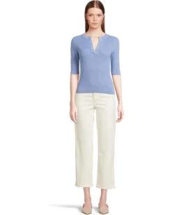 Lilla P Elbow Sleeve Split Neck Sweater | Sweaters 12 Lilla P Elbow Sleeve Split Neck Sweater | Sweaters -Daily Wear Shop 61Qq3zIndcL. AC SR736920